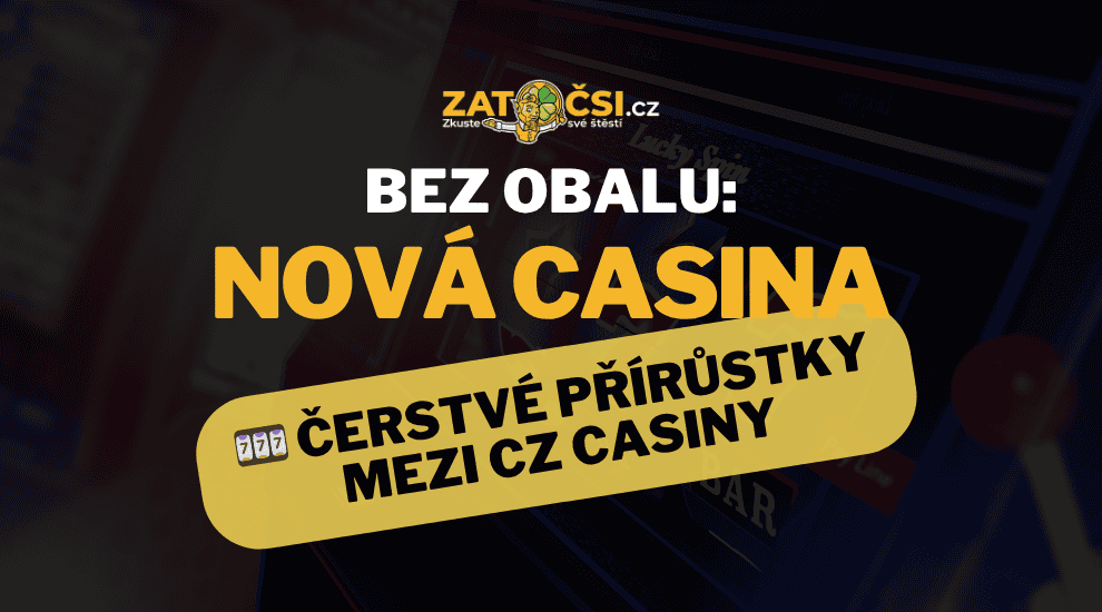 Nové online kasina s českou licencí Kde hrát v roce 2023